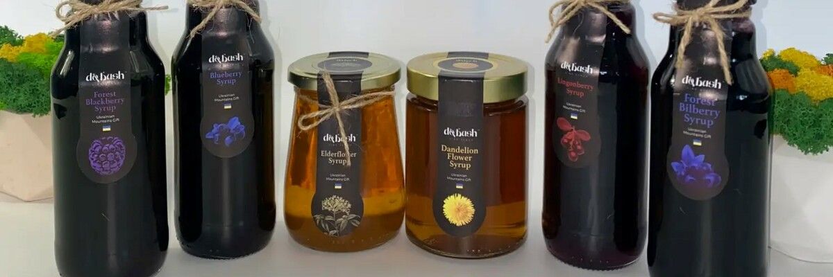 A set of natural syrups "Vechirka" is a great gift