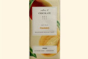 Білий шоколад з манго (vegan) на обідню перерву фото