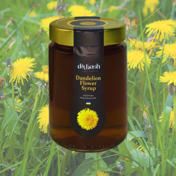 Натуральний сироп з Кульбабки, 300 г Dandelion Flower Syrup фото